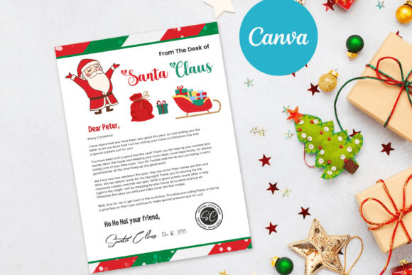 Create Magical Memories with an Editable Letter from Santa Claus