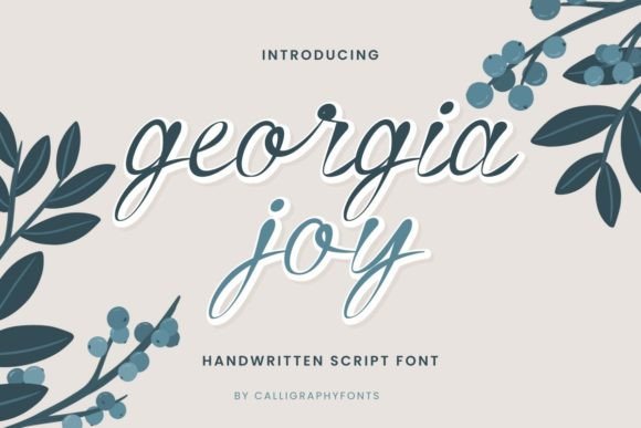 Discover the Charm of Georgia Joy for Your Designs