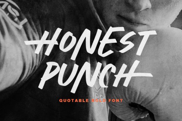 Honest Punch: Bold Fonts for Strong Branding