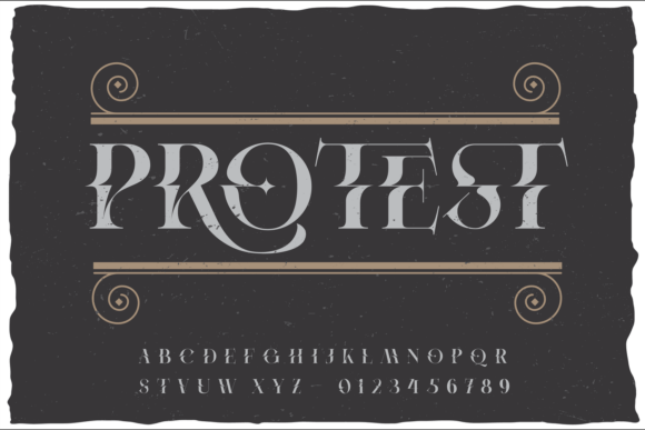 Protest: A Modern Serif Font for Elevated Design