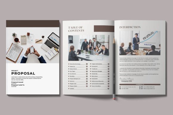 Streamline Your Business with a Modern Project Proposal Template