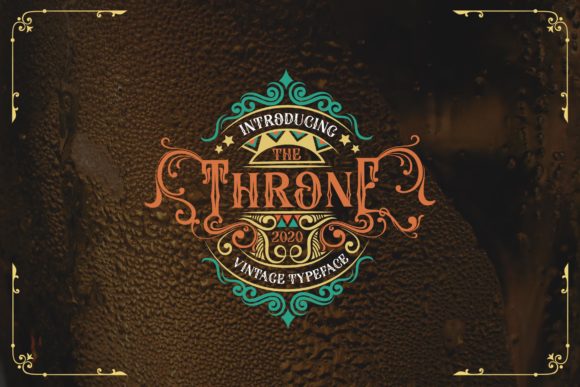 The Throne: A Bold Blackletter Font for Distinctive Design