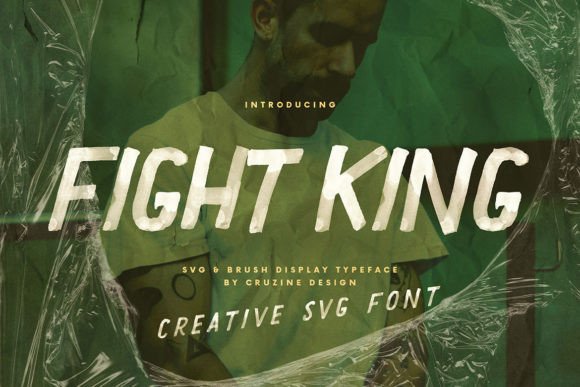 Unleash Bold Design with the Fight King Typeface
